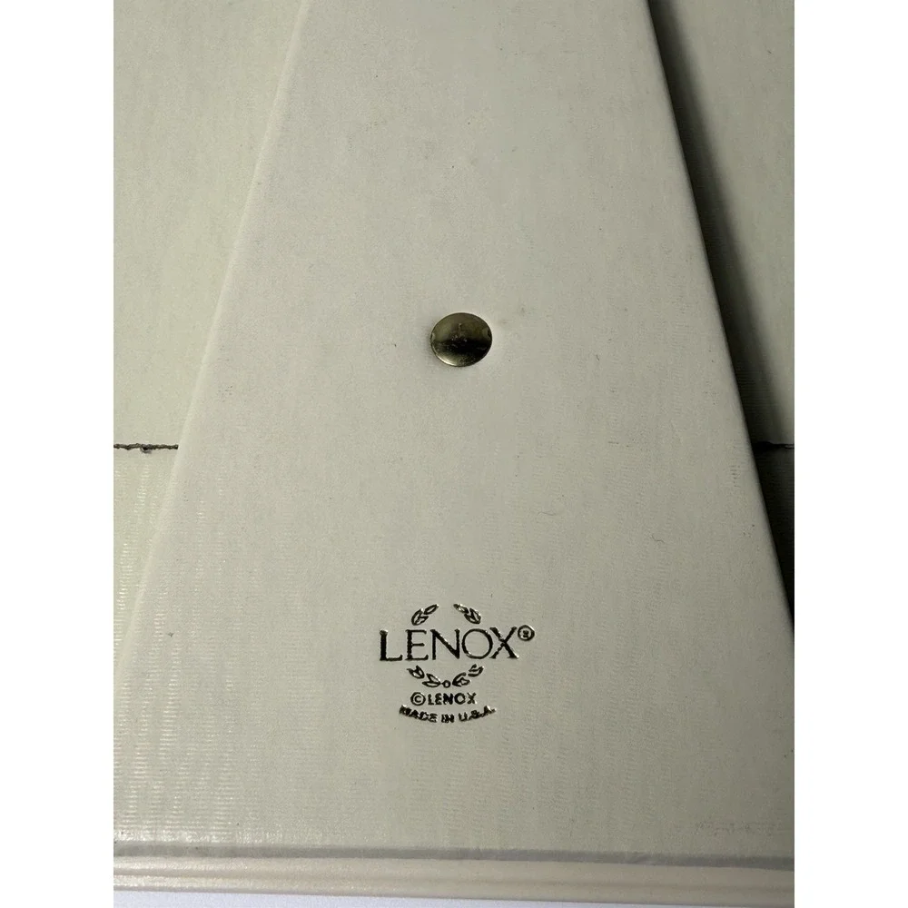 Lenox‎ Wedding Promises 50th Anniversary 5x7 Porcelain Picture Frame Ivory Gold